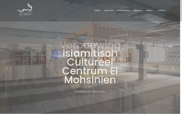 Screenshot of iccem.be