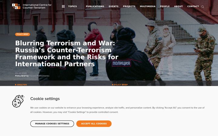 Screenshot of icct.nl