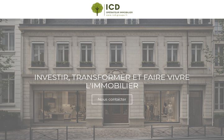 Screenshot of icd-groupe.fr