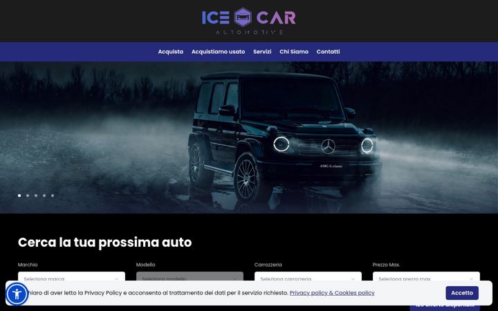 Screenshot of ice-car.it