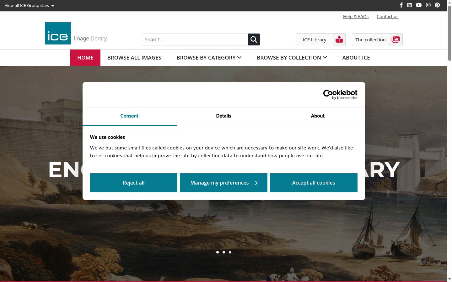 Screenshot tal-banner tal-kunsens muri qabel kwalunkwe interazzjoni