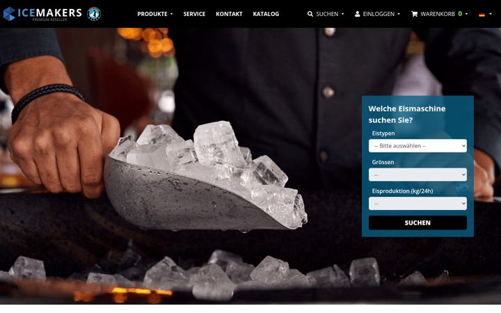 Screenshot of ice-makers.de