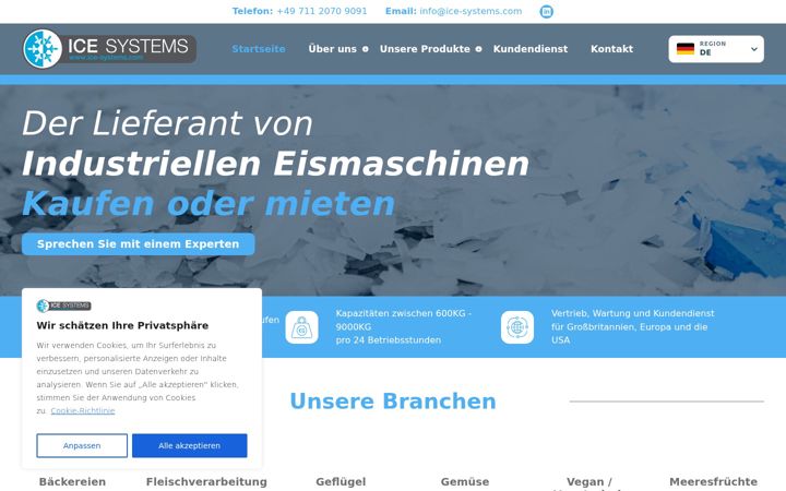 Screenshot of ice-systems-de.com