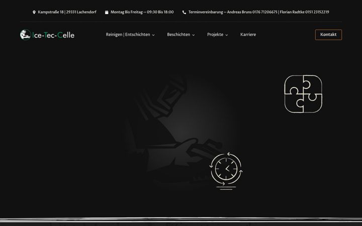 Screenshot of ice-tec-celle.de