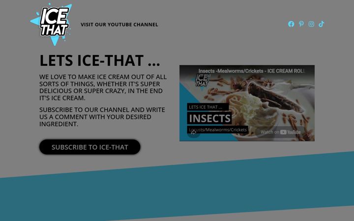 Screenshot of ice-that.com