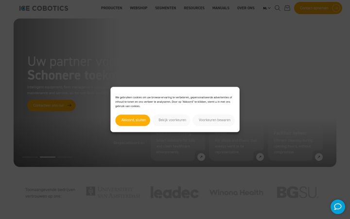 Screenshot of ice4eu.com