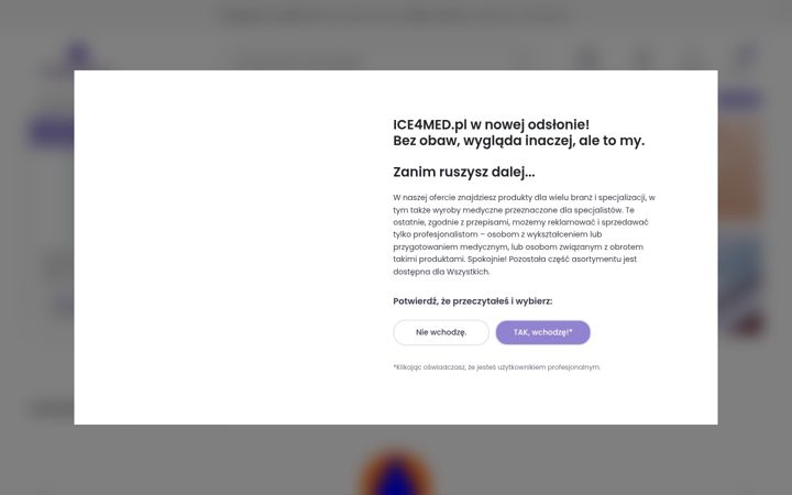 Screenshot of ice4med.pl
