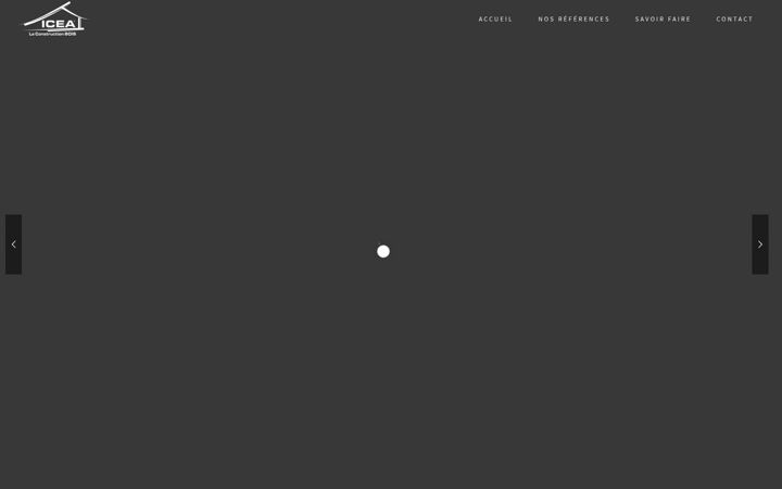 Screenshot of icea-bois.fr