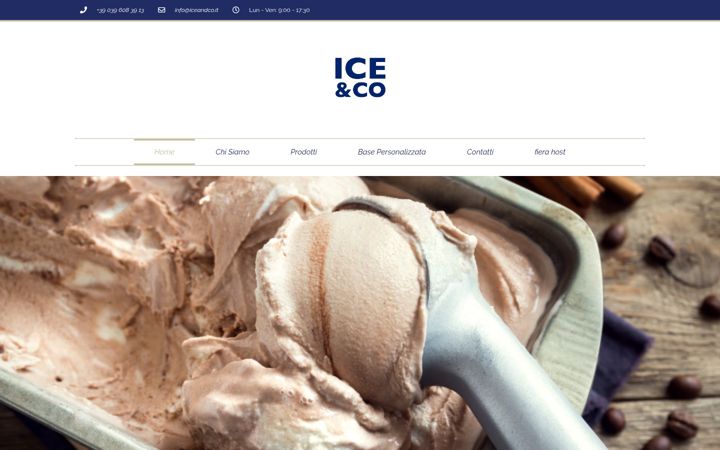 Screenshot of iceandco.it