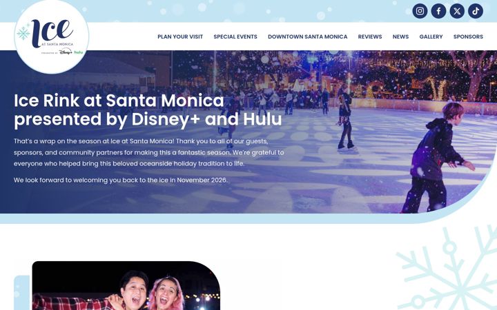 Screenshot of iceatsantamonica.com