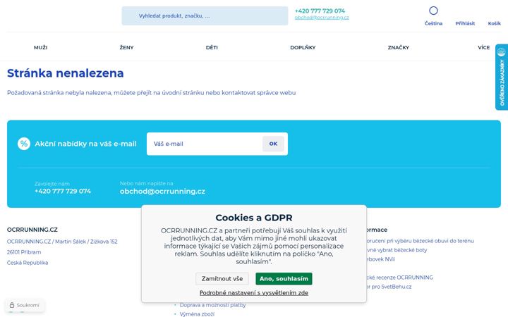 Screenshot of icebugrunning.cz