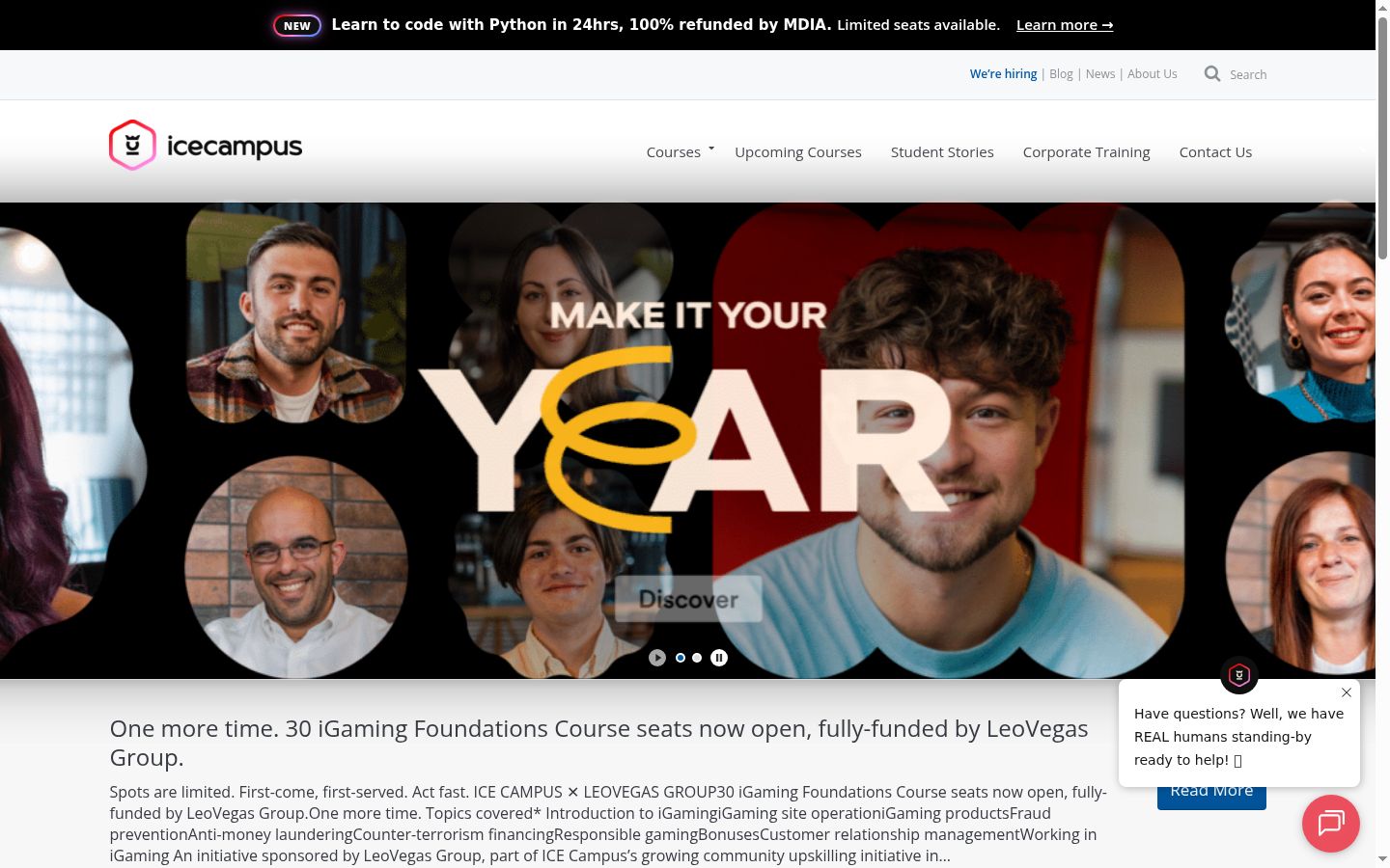 Screenshot του banner συγκατάθεσης που εμφανίστηκε πριν από οποιαδήποτε αλληλεπίδραση
