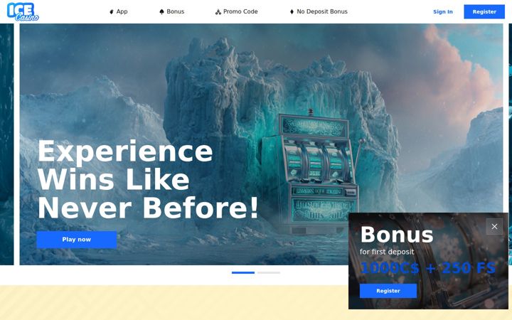 Screenshot of icecasino-ca.net