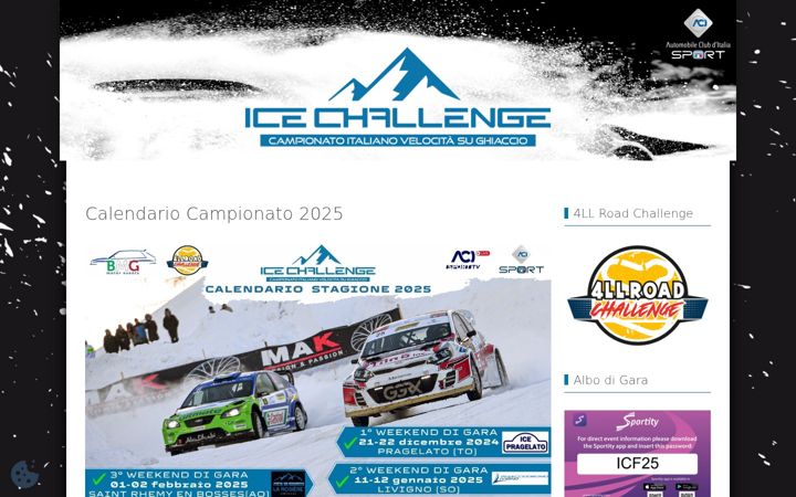 Screenshot of icechallenge.it