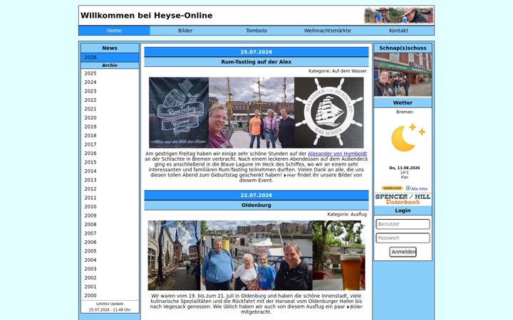 Screenshot of icedice.de