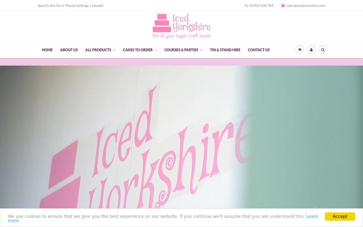 Screenshot of icedyorkshire.com