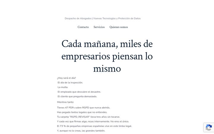 Screenshot of icefconsultores.com