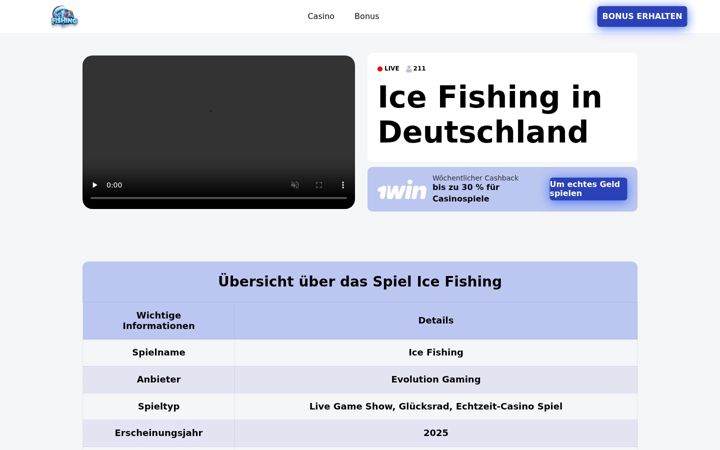 Екранна снимка на icefishinggame.de
