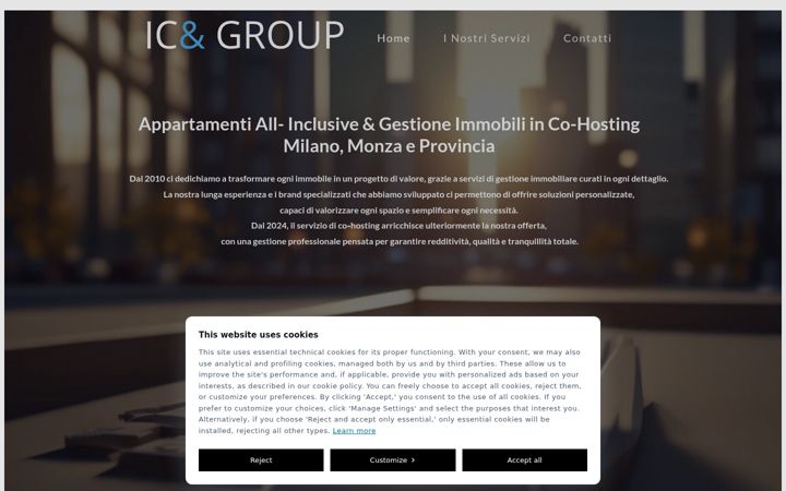 Screenshot of icegroupsrl.it