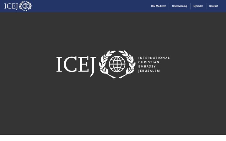 Screenshot of icej.dk