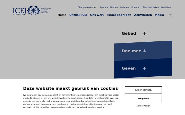 Screenshot of icej.nl