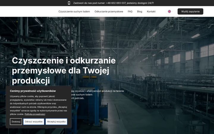Screenshot of iceman.com.pl