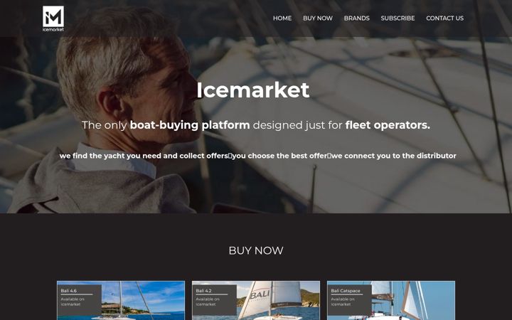 Screenshot of icemarket.hr