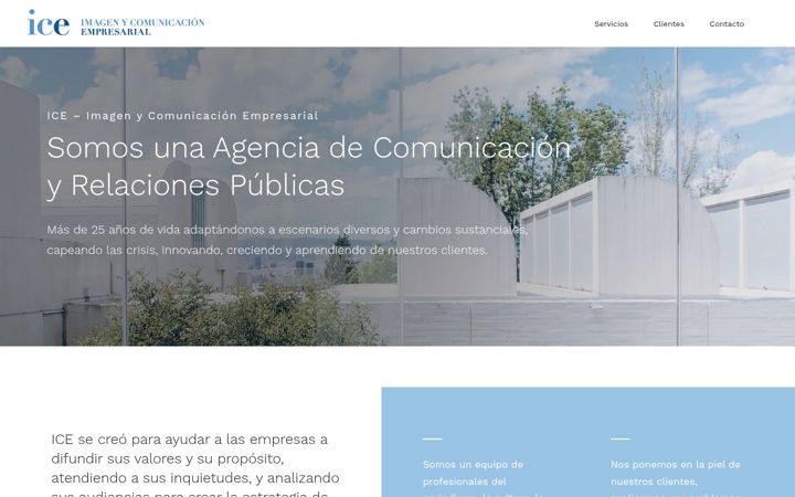Screenshot of icempresarial.com