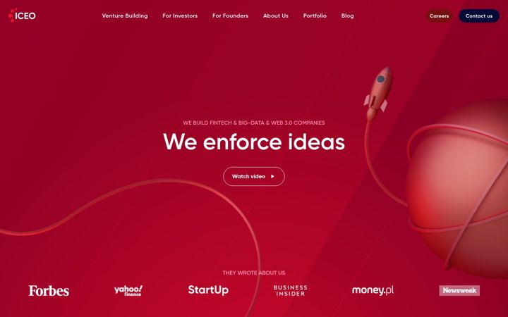 Screenshot of iceo.co