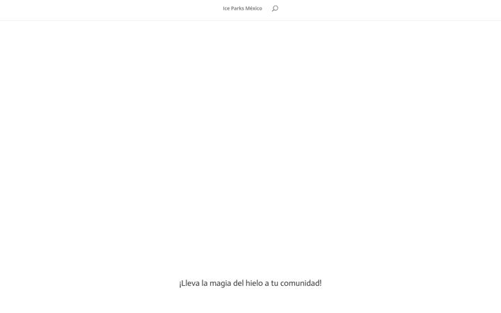 Screenshot of iceparksmexico.com