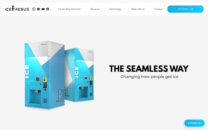 Screenshot of icerebus.com