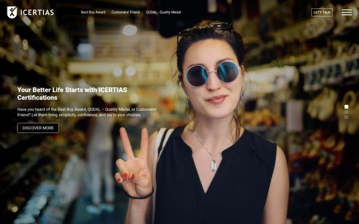 Screenshot του icertias.com