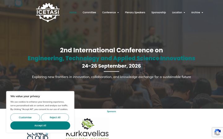 Screenshot of icetasi.com