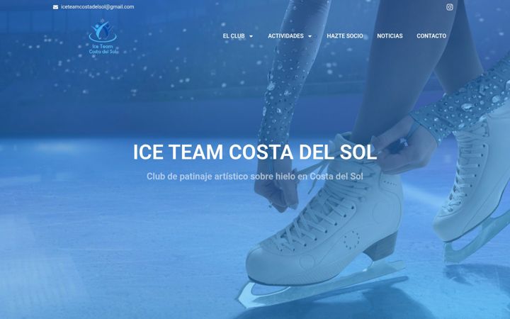 Captura de pantalla de iceteamcostadelsol.com