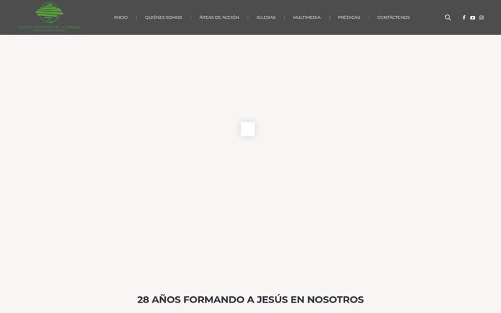 Screenshot of icfbolivia.org