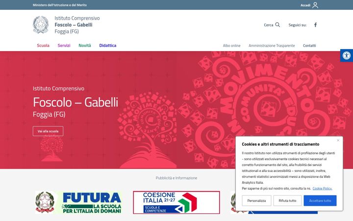 Screenshot of icfoscologabelli.edu.it