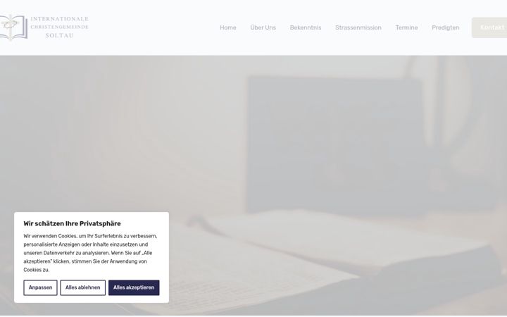 Screenshot of icg-soltau.de