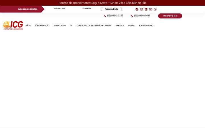 Screenshot of icg.edu.br