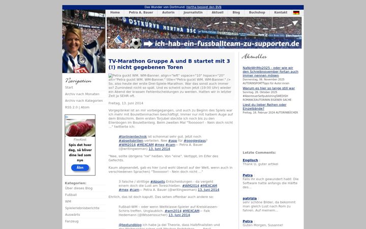 Screenshot of ich-hab-ein-fussballteam-zu-supporten.de