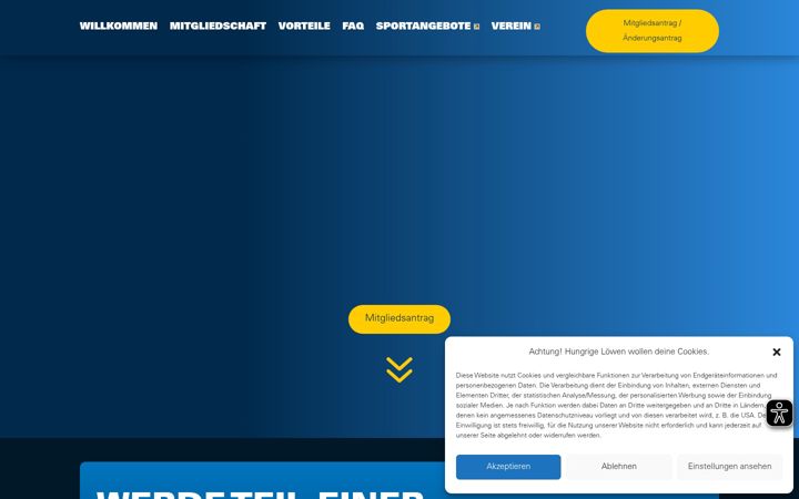 Screenshot of ich-lebe-eintracht.com