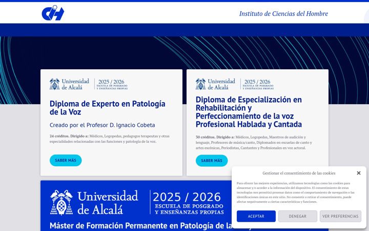 Screenshot of ich.es