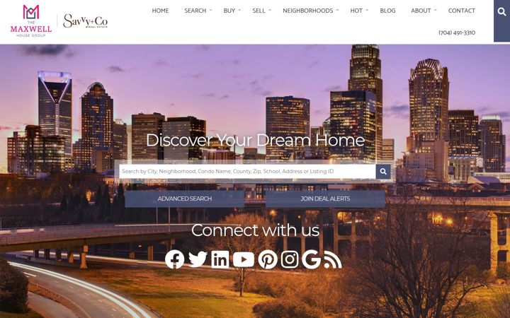 Screenshot of icharlotterealestate.com