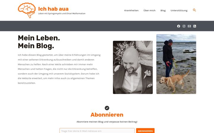 Screenshot of ichhabaua.de
