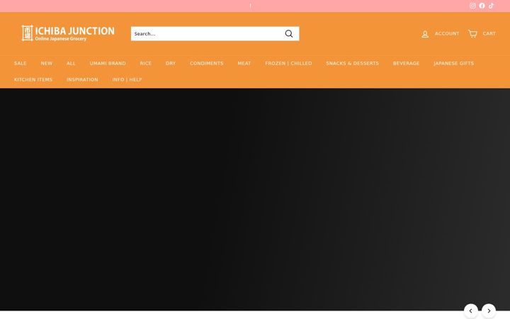 Screenshot stránky ichibajunction.com.au