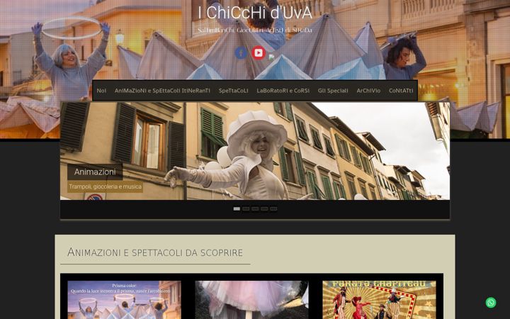 Screenshot of ichicchiduva.it