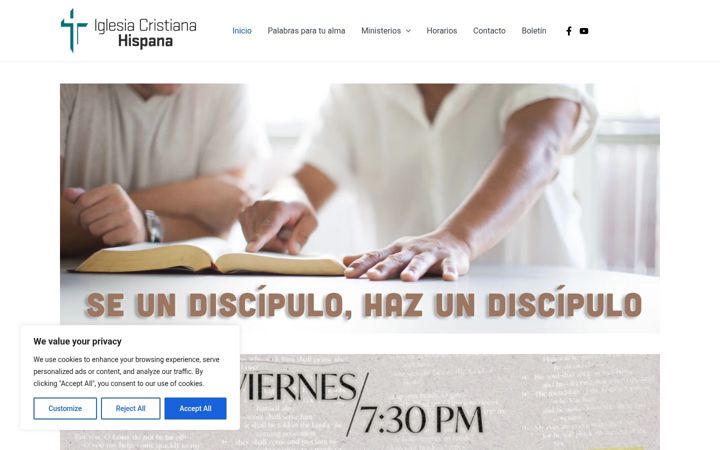 Screenshot of ichispana.org