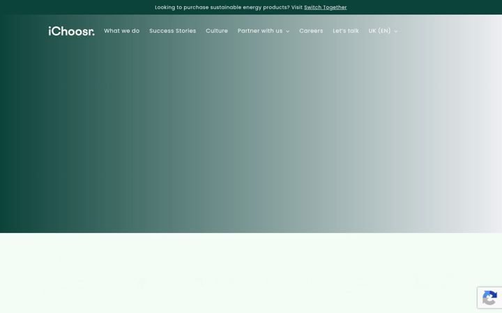 Screenshot of ichoosr.co.uk