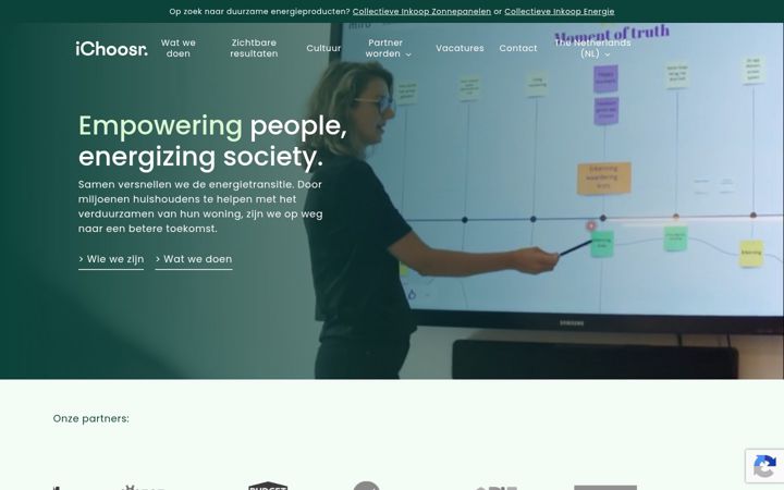 Screenshot of ichoosr.nl