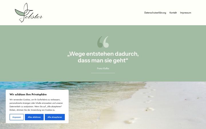 Screenshot of ichwilloderichbin.com