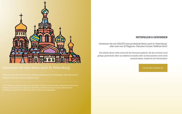 Screenshot of ichwillsekt.at